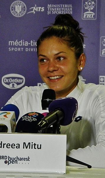 FOTOGALERIE BRD Bucharest Open: Andreea Mitu, calificare superba in turul doi dupa ce a pierdut primul set cu Annika Beck