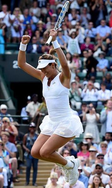 Wimbledon: Garbine Muguruza, prima finalista a competitiei londoneze