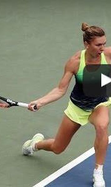 ​VIDEO Simona Halep, revenire superba cu Andrea Petkovic - A ajuns in sferturi la Cincinnati
