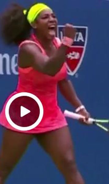 VIDEO Serena Williams vs Roberta Vinci - Duelul cuvintelor grele: "Yes, bitch, yes" - Serena catre adversara, dupa ce a castigat un punct
