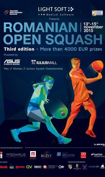 Light Soft Romanian Open Squash la a treia editie