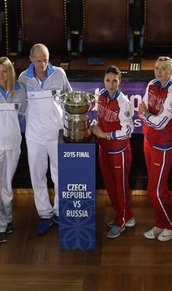 FedCup, finala: Cehia vs Rusia, programul meciurilor