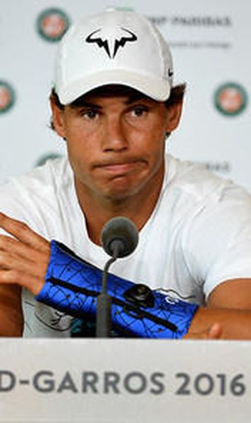 Roland Garros: Rafael Nadal se retrage din competitie, din cauza unei accidentari la incheietura mainii