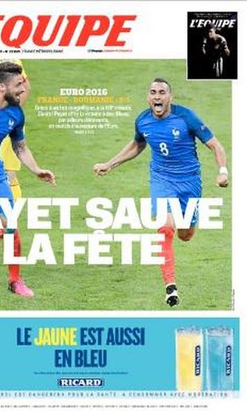 Ce a scris presa franceza dupa meciul Franta Romania de la Euro 2016