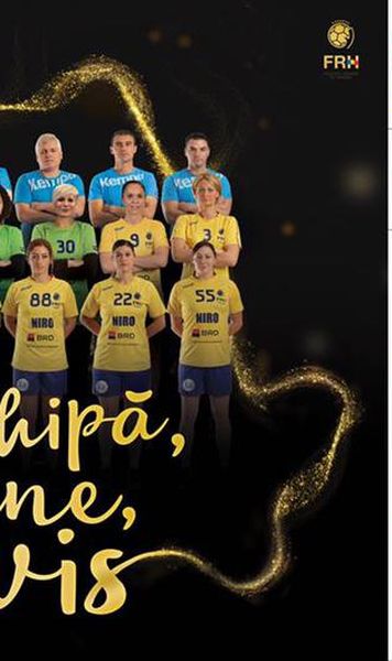 Lotul echipei feminine de handbal a Romaniei pentru Jocurile Olimpice de la Rio