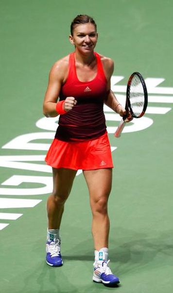 Turneul Campioanelor: Meciul Simonei Halep cu Angelique Kerber se va disputa marti, de la ora 14:30