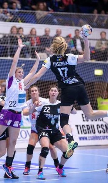 Liga Campionilor, handbal feminin: CSM Bucuresti, invinsa surprinzator de FC Midtjylland