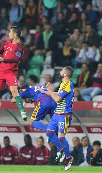VIDEO Portugalia - Andorra 6-0/ Seara lui Cristiano Ronaldo - 4 goluri inscrise de lusitan