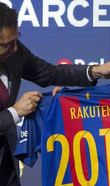 Barcelona, sponsor nou pe tricouri - Catalanii au semnat cu niponii de la Rakuten
