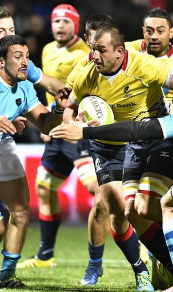 Rugby: Nationala Romaniei incheie anul pe locul 16 in ierarhia mondiala