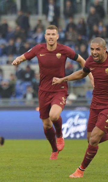 VIDEO Lazio - AS Roma 0-2/ Strootman si Nainggolan au decis derbiul din capitala Italiei