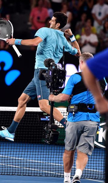 VIDEO Australian Open: Novak Djokovic, in turul doi dupa o victorie in trei seturi cu Fernando Verdasco