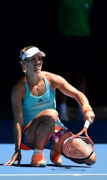 WTA Madrid: Angelique Kerber - Eugenie Bouchard 3-6, 0-5/ Kerber a abandonat in optimi (Program sferturi)