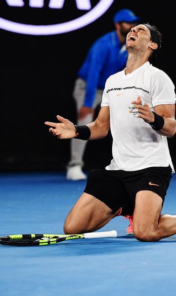 ​VIDEO Australian Open: Finala epica la Melbourne (Federer vs Nadal) - Rafael Nadal a trecut dupa un meci thriller de cinci seturi de Grigor Dimitrov