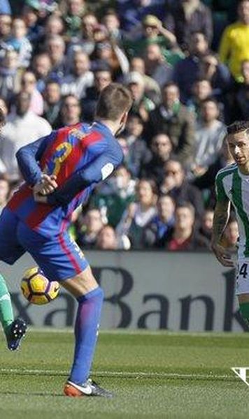 VIDEO Betis - Barcelona 1-1/ Catalanii au salvat un punct in minutul 90 - Tosca, integralist la gazde