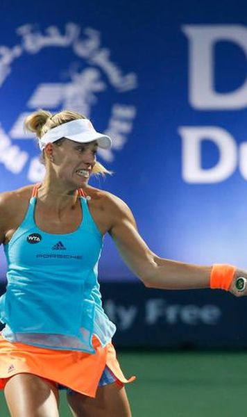 WTA Dubai: Angelique Kerber, in sferturi - Revansa cu Monica Puig