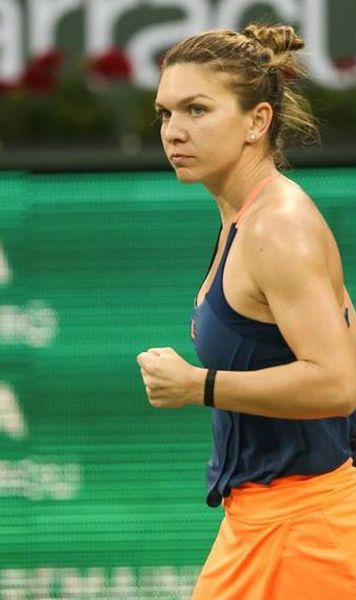 VIDEO Simona Halep, lovitura zilei la Indian Wells