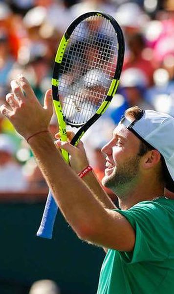 Indian Wells: Jack Sock, duel cu Roger Federer in semifinale