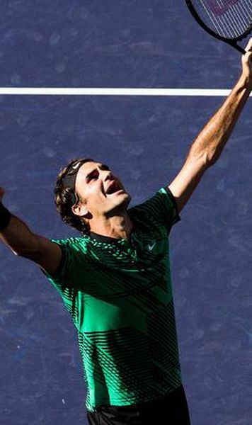 VIDEO Indian Wells: The King is back - Roger Federer, campion pentru a cincea oara la competitia californiana