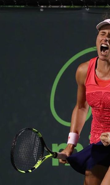 VIDEO WTA Miami: Caroline Wozniacki si Johanna Konta vor disputa finala competitiei americane