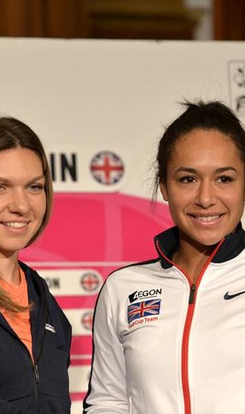 FedCup: Simona Halep si Heather Watson vor deschide confruntarea dintre Romania si Marea Britanie (de la ora 12:00)