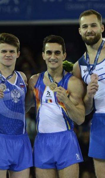 CE Gimnastica: Marian Dragulescu a castigat medalia de aur la sol