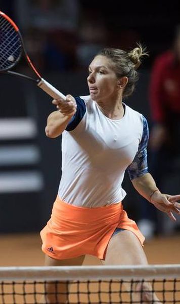 VIDEO ​WTA: Simona Halep, lovitura zilei de miercuri la Stuttgart