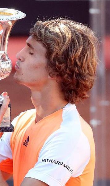 VIDEO Alexander Zverev, campion la Roma dupa ce l-a invins in finala pe Novak Djokovic