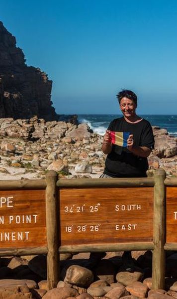 Bogdan Marcu a ajuns la Capul Bunei Sperante pe bicicleta, dupa 11.000 de kilometri parcursi