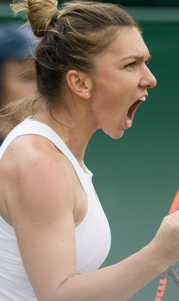 Wimbledon: Simona Halep vs Victoria Azarenka 7-6(3), 6-2/ Simona, in sferturi la "All England Club" - Duel cu Johanna Konta (marti, in jurul orei 17)