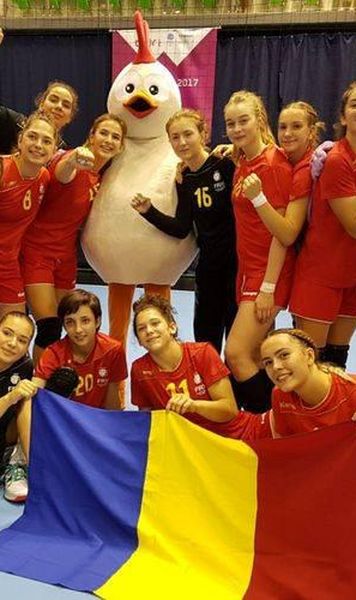 FOTE: Echipa nationala de handbal feminin a Romaniei a castigat medalia de argint