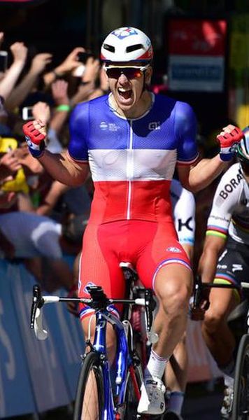 VIDEO Ciclism - Turul Frantei: Arnaud Demare, castigatorul etapei a patra/ Peter Sagan, declasat dupa ce l-a doborat pe Mark Cavendish
