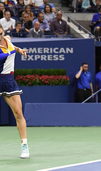 US Open (f): Simona Halep si Johanna Konta, eliminate in primul tur; Muguruza, Wozniacki si Kvitova, in runda a doua