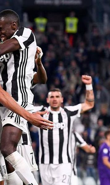 VIDEO Juventus, victorie la limita cu Fiorentina; Napoli a facut spectacol pe Olimpico: 4-1 cu Lazio