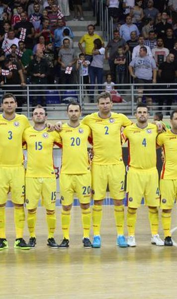 Euro 2018: Echipa nationala de futsal a Romaniei va evolua in grupa cu Portugalia si Ucraina