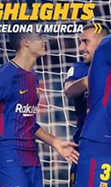 ​VIDEO Barcelona - Murcia 5-0/ Catalanii, fara emotii in optimile Cupei Spaniei