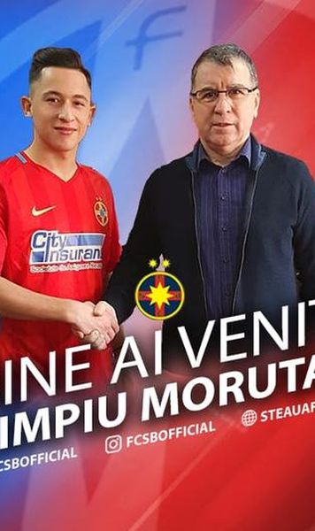 Olimpiu Morutan a semnat cu FCSB - Clauza de reziliere de 70 de milioane de euro