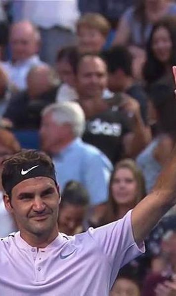 VIDEO ​Cupa Hopman Inca o victorie pentru Roger Federer: 6-3, 7-6(8) cu Karen Khachanov