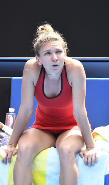 Simona Halep, dupa meciul maraton cu Lauren Davis: "Este imposibil sa ma recuperez, dar voi lupta"