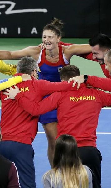 FedCup: Romania vs Canada 3-1/ "Tricolorele" s-au calificat la barajul pentru promovarea in primul esalon valoric - Irina Begu a adus punctul decisiv (6-2, 6-4 cu Khaterine Sebov)