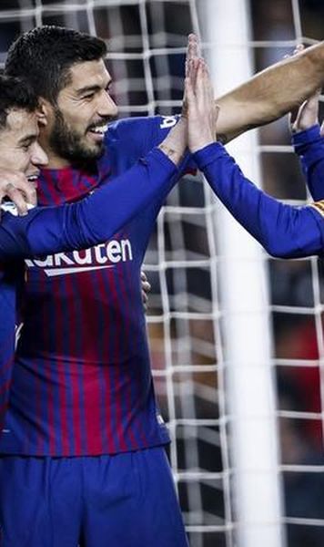 ​VIDEO Barcelona - Girona 6-1/ Recital de goluri pe "Camp Nou" - Hat-trick reusit de Suarez si "dubla" pentru Messi