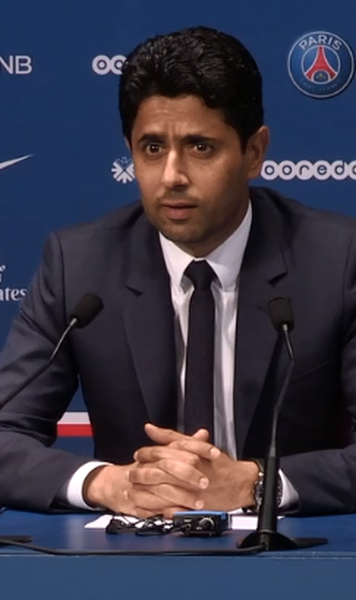 Nasser Al-Khelaifi, președintele PSG: "Neymar şi Mbappe rămân 2000 % la Paris"