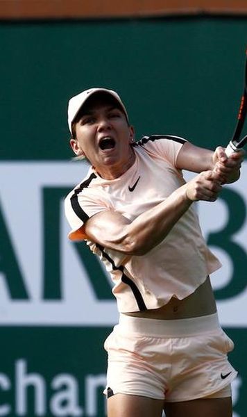 VIDEO Indian Wells: Simona Halep vs Caroline Dolehide 1-6, 7-6(3), 6-2/ In optimi cu emotii