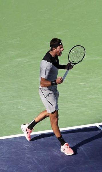 ​VIDEO Indian Wells: Juan Martin del Potro, impresionant cu Raonic - Finala de gala cu Federer