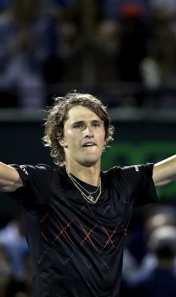 VIDEO Alexander Zverev a câștigat ”duelul generației” cu Nick Kyrgios și s-a calificat în sferturi la Miami