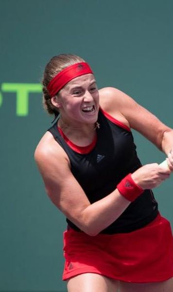 VIDEO Jelena Ostapenko, în semifinale la Miami (7-6, 7-6 cu Elina Svitolina) - Totul pe mâna ei