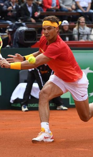 ​VIDEO Cupa Davis, sferturi: Rafael Nadal, revenire cu victorie în circuit - Spania a egalat Germania (1-1)