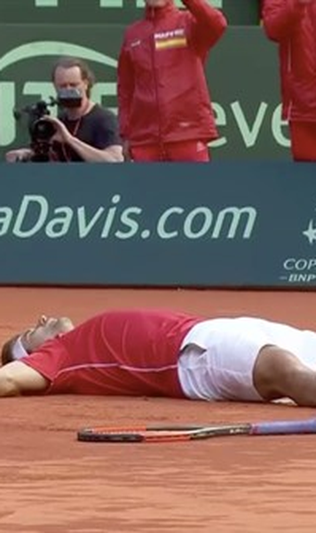 ​VIDEO Cupa Davis: Spania, în semifinale după un meci epic între Ferrer și Kohlschreiber - Ibericul s-a impus după aproape cinci ore de joc