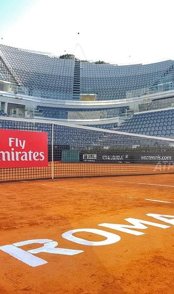 Turneele de tenis de la Roma: Spectatorii vor avea acces în tribune începând cu faza optimilor