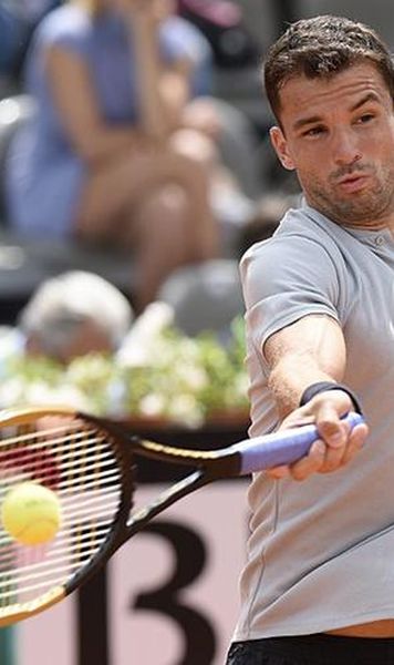 ATP Roma: Grigor Dimitrov, Dominic Thiem și John Isner au părăsit competiția - Victorii lejere pentru Nadal și Djokovic